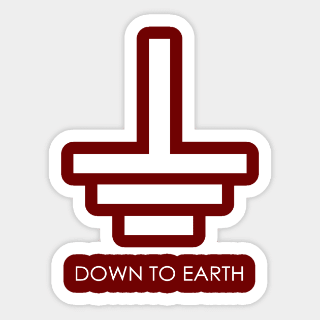 Down To Earth Sticker by blueshift